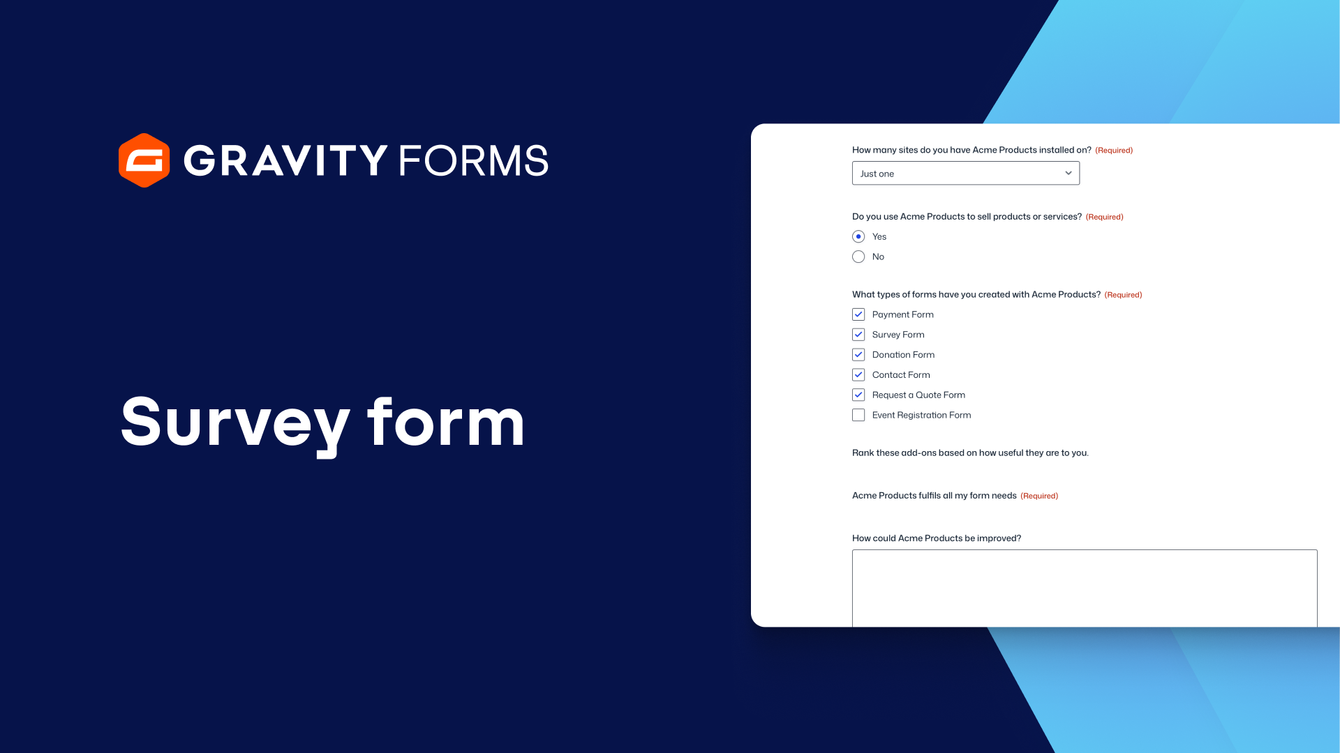 Using the Survey Add-On