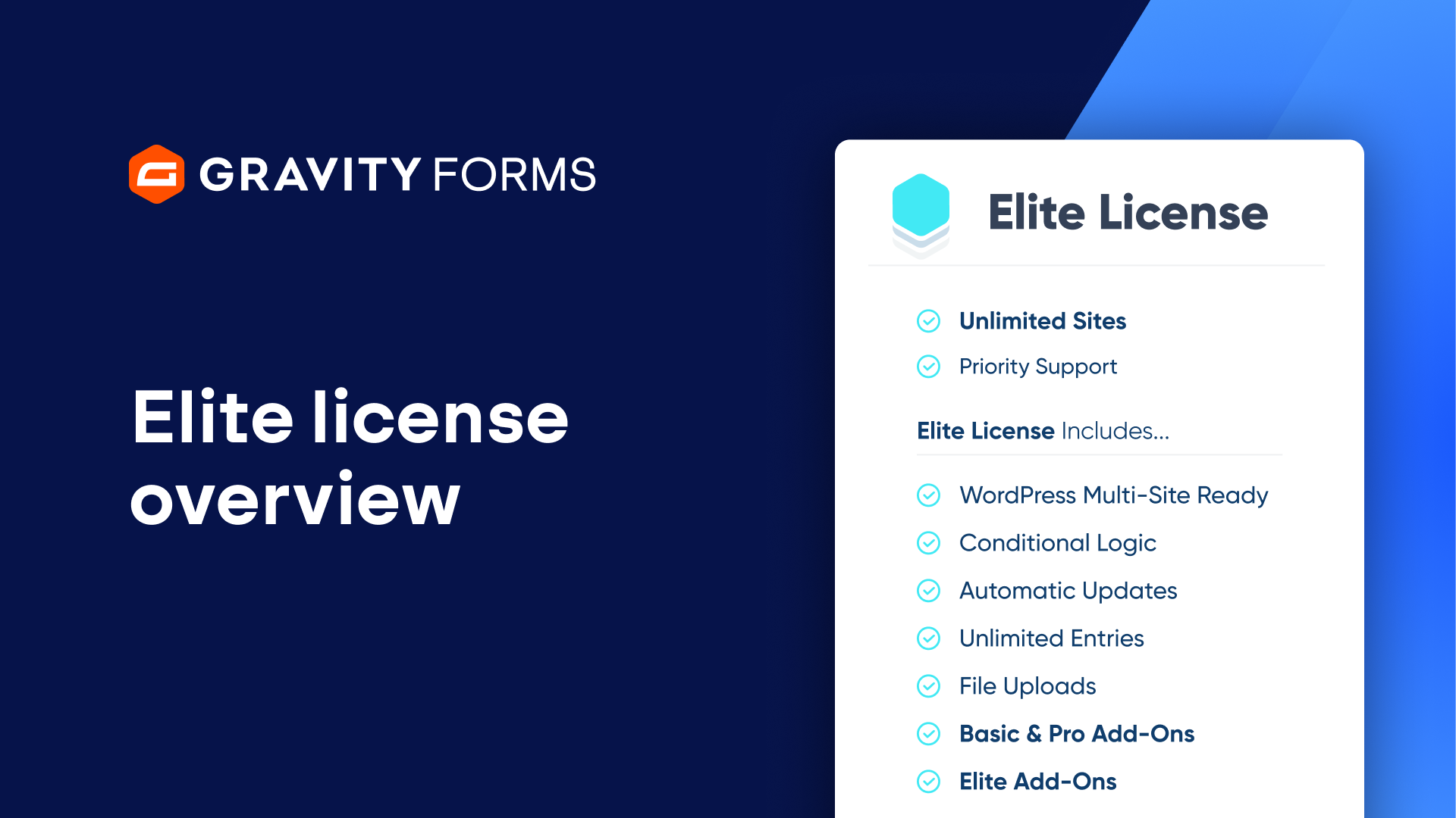Elite License Overview