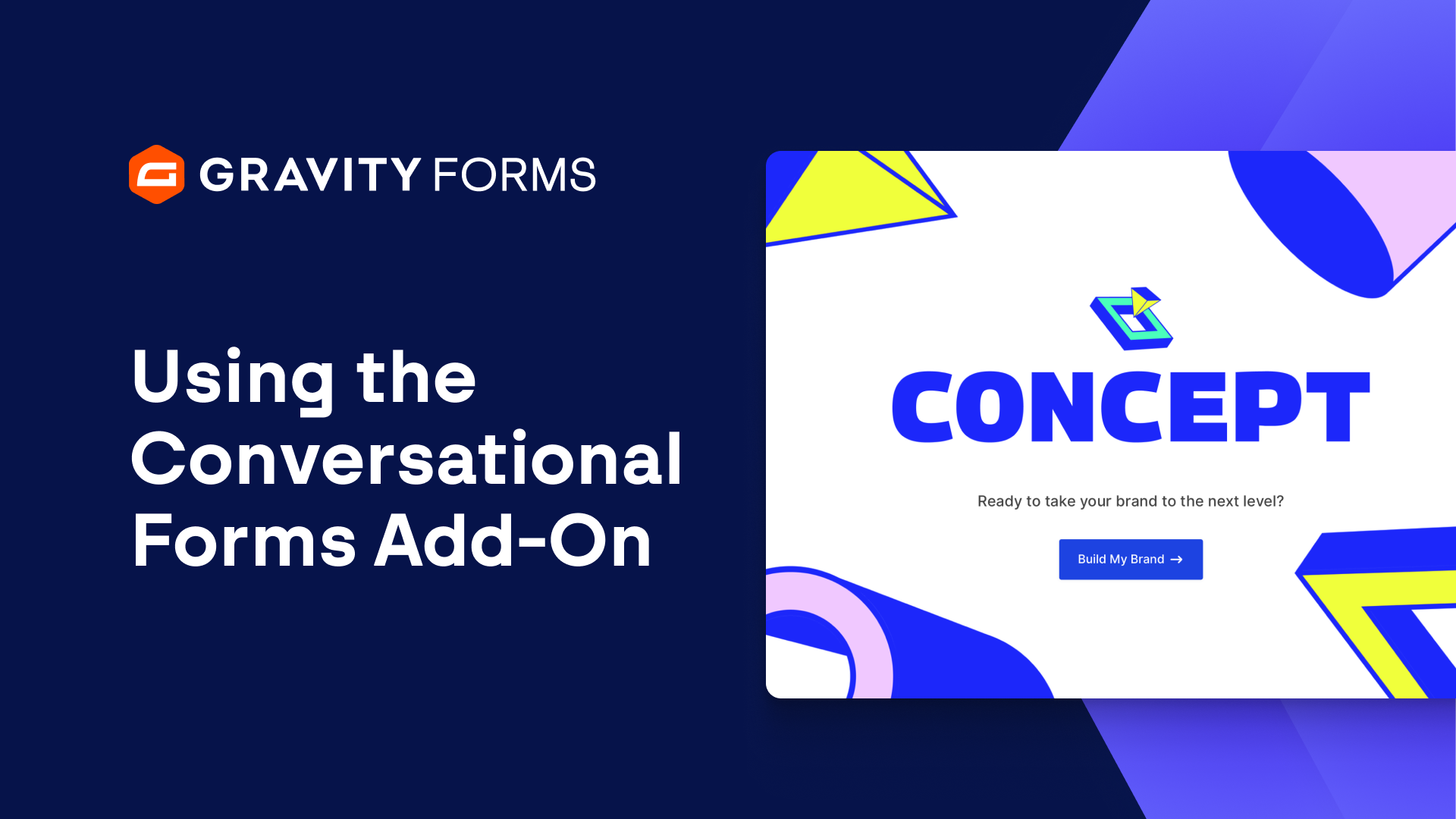 Using the Conversational Forms Add-On