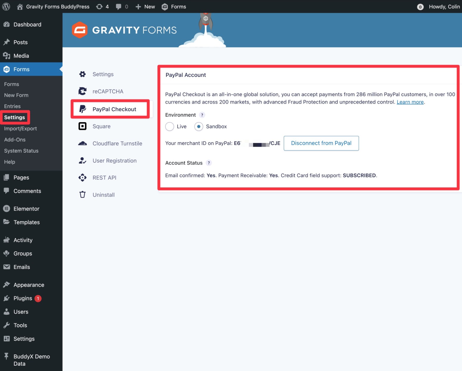 Set up a payment gateway
