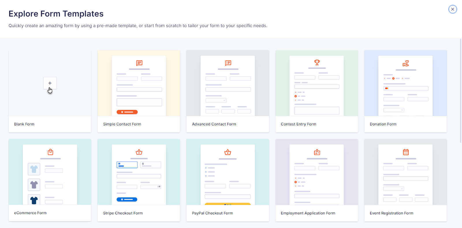 Form Templates