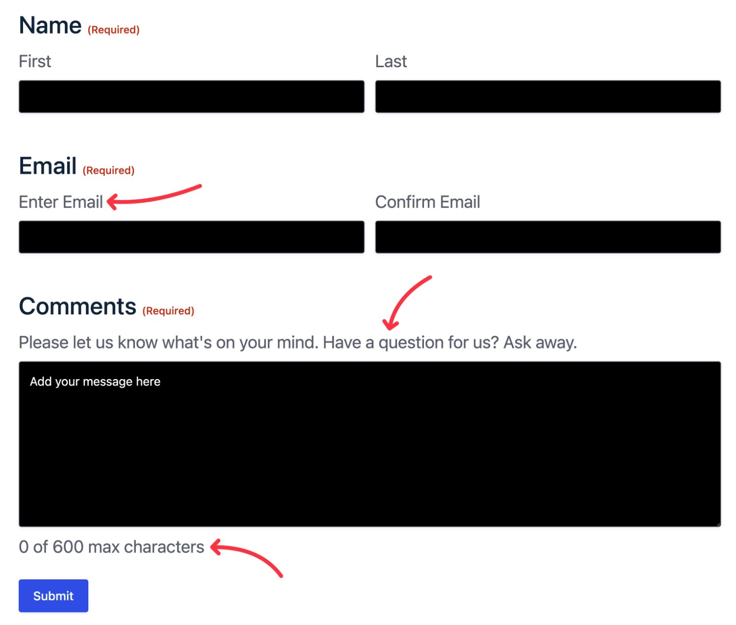 Description style examples