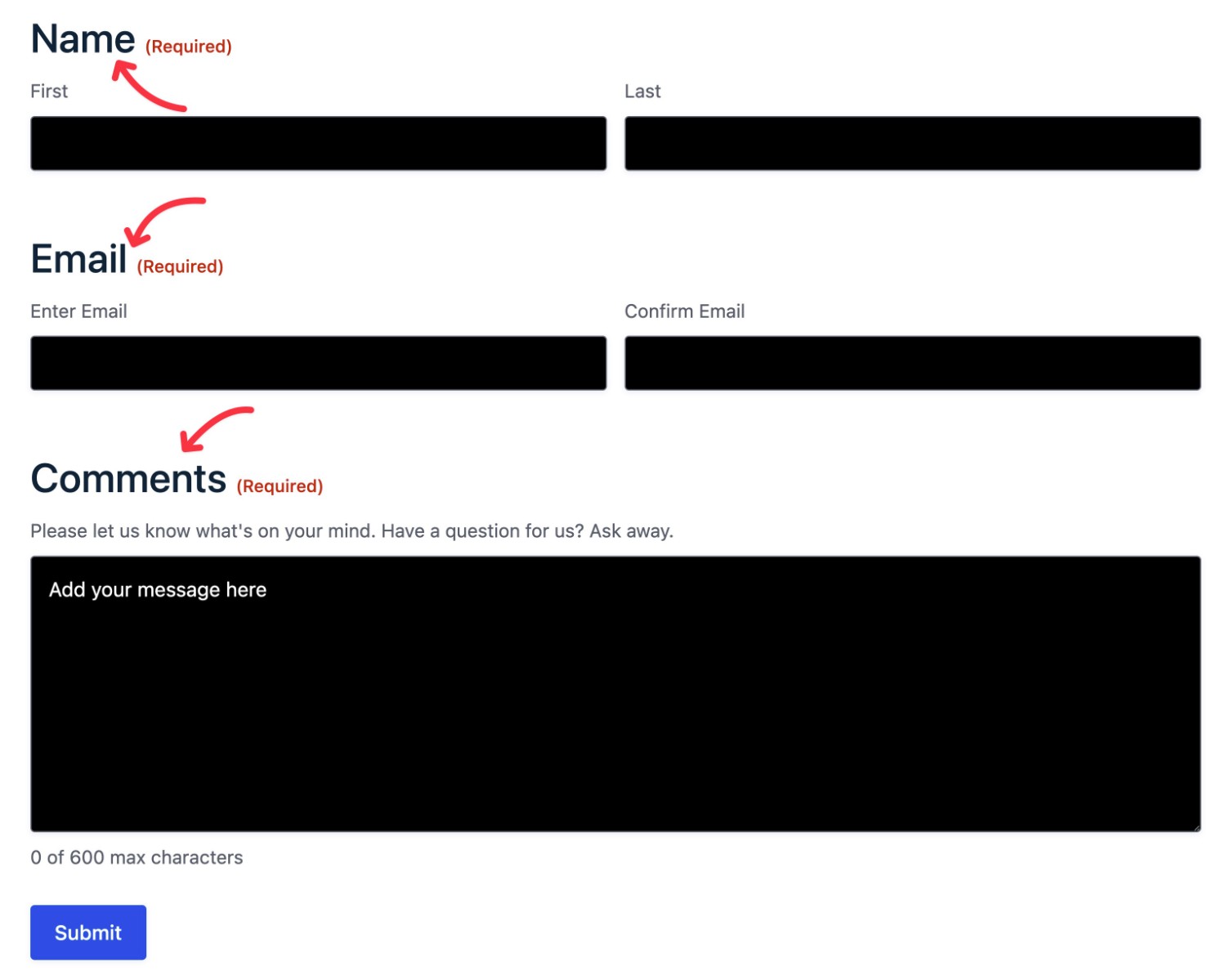Label style examples