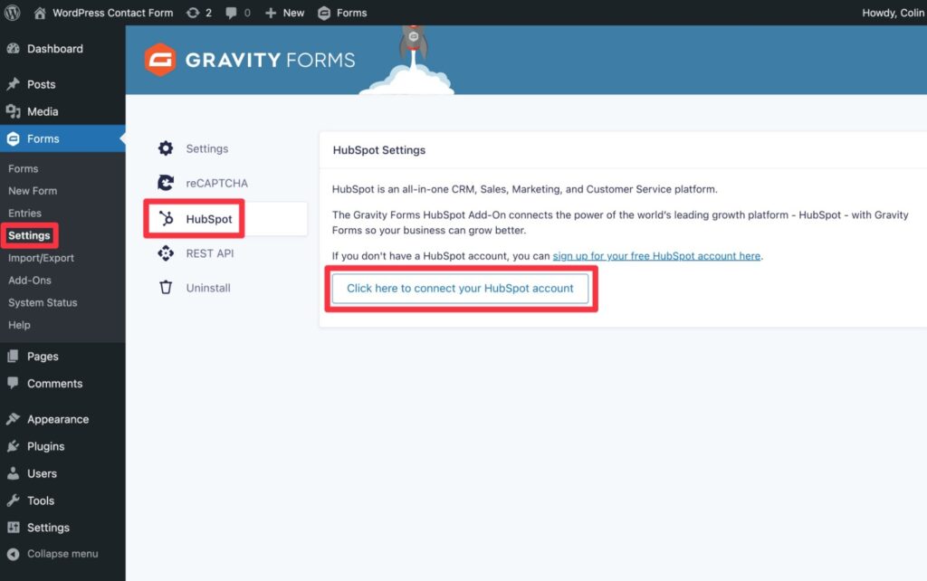 Create a WordPress Contact Form 2025 - Gravity Forms
