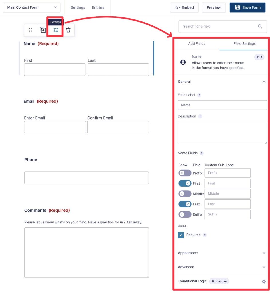 Create a WordPress Contact Form 2025 - Gravity Forms