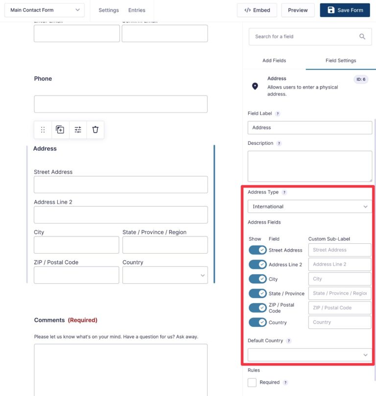 Create a WordPress Contact Form 2025 - Gravity Forms