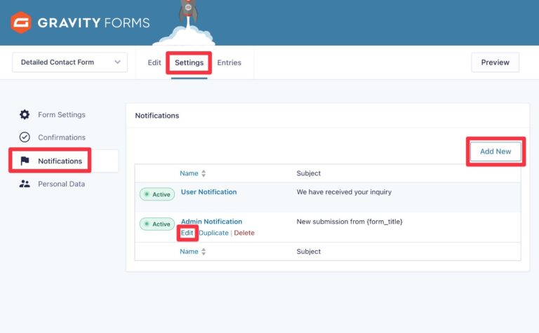 Create a WordPress Contact Form 2025 - Gravity Forms