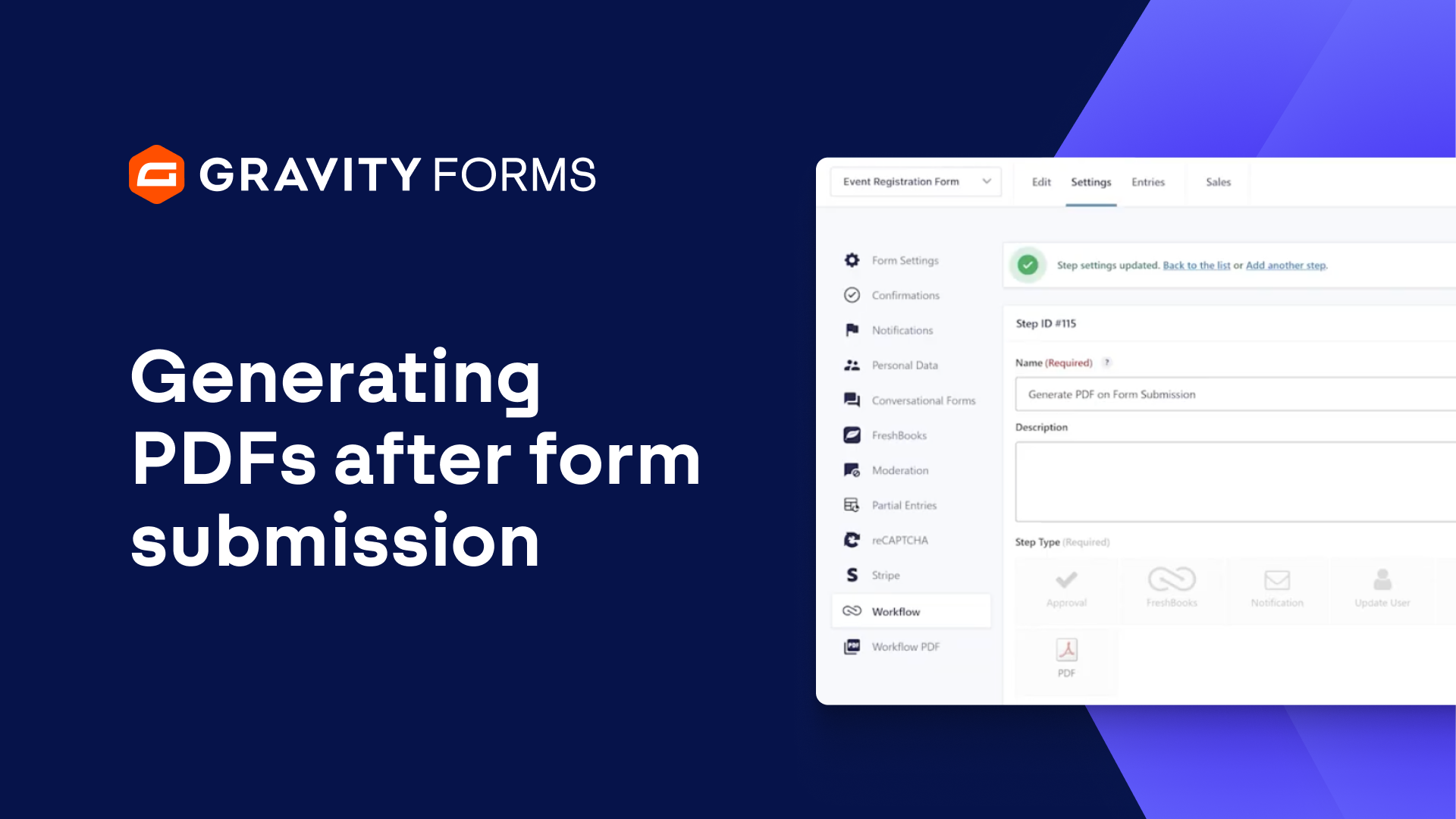 Generating PDFs After Form Submission with Gravity Flow