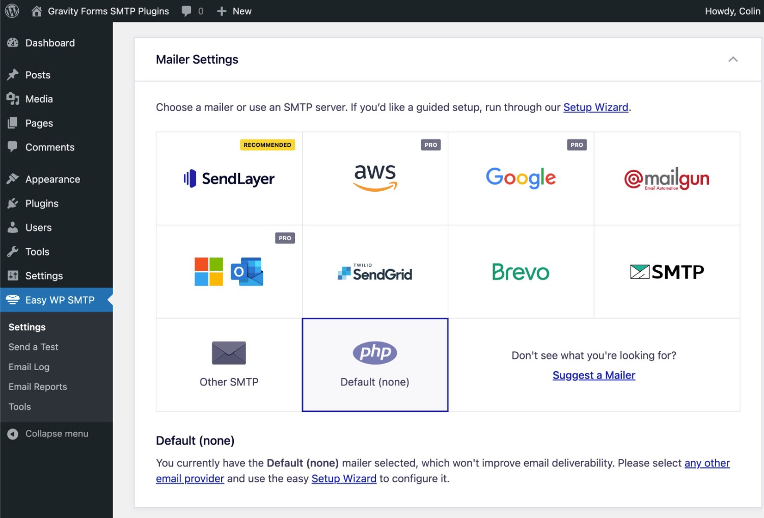 Easy WP SMTP integrations