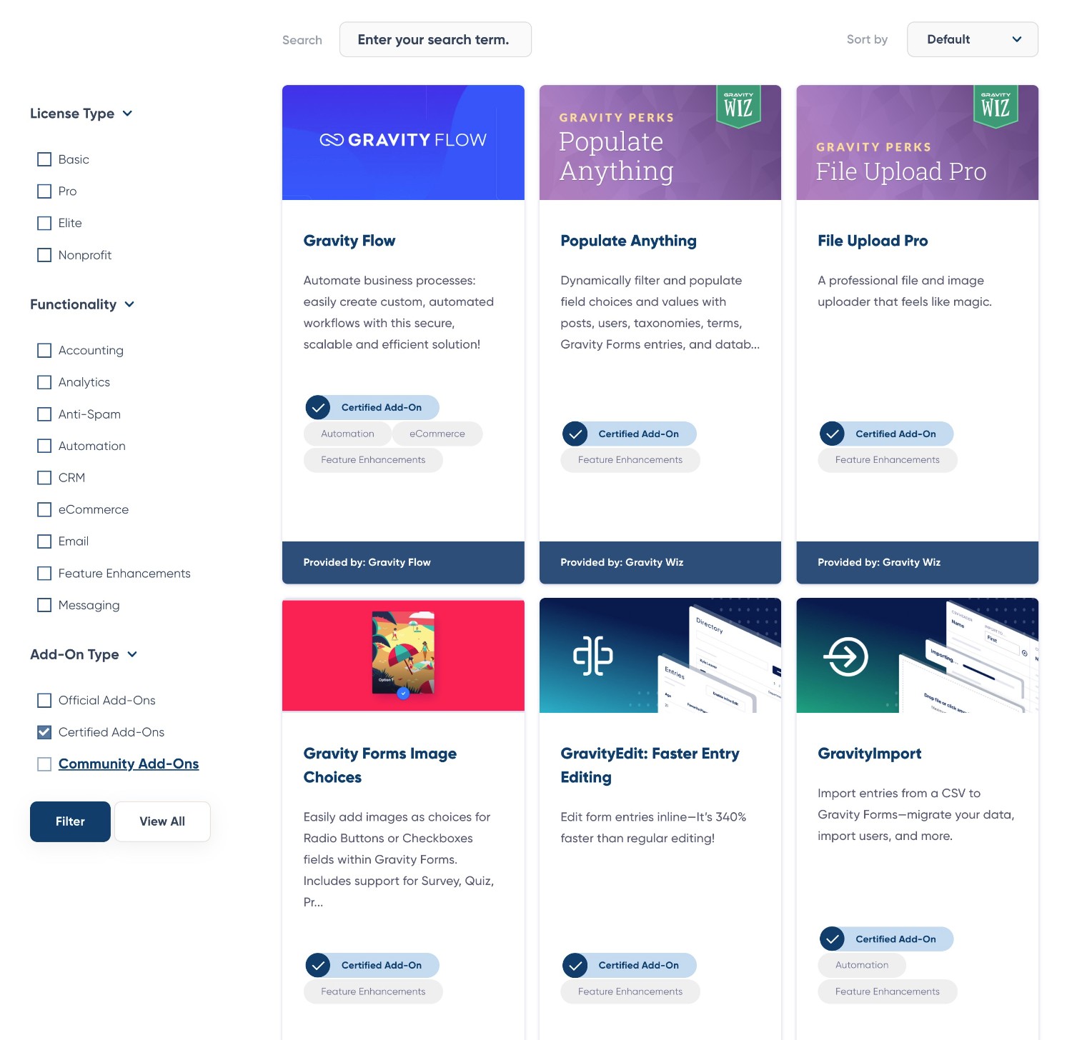 Gravity Forms add-on library