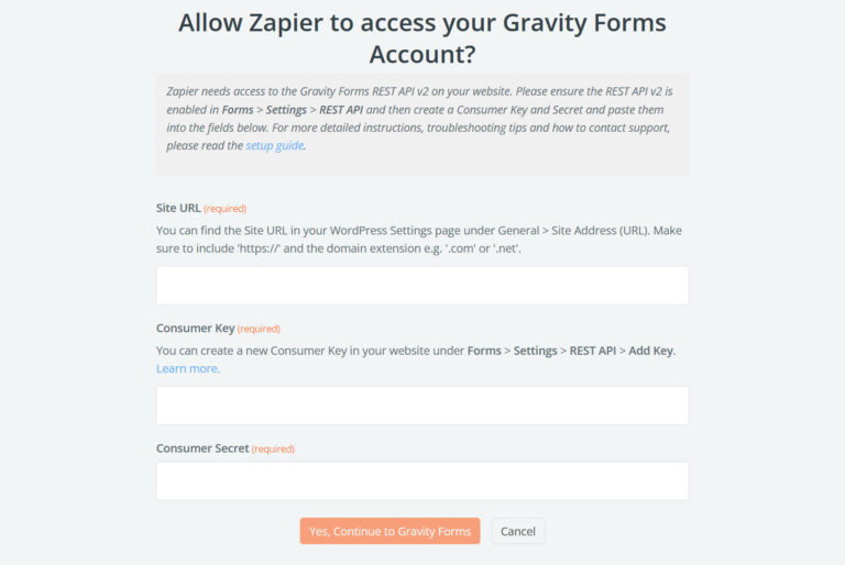 Gravity Forms to Microsoft Excel Export your entries using Zapier