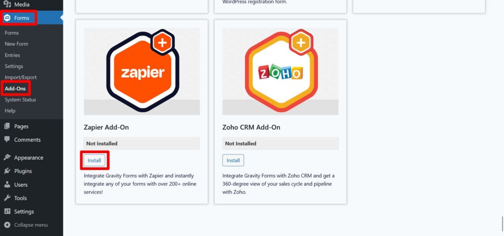 How to Send Form Entries to Brevo with Zapier - Gravity Forms