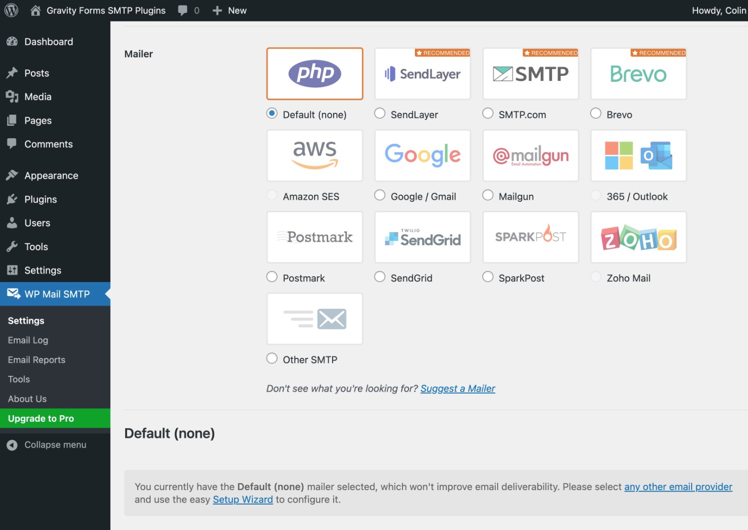 WP Mail SMTP integrations