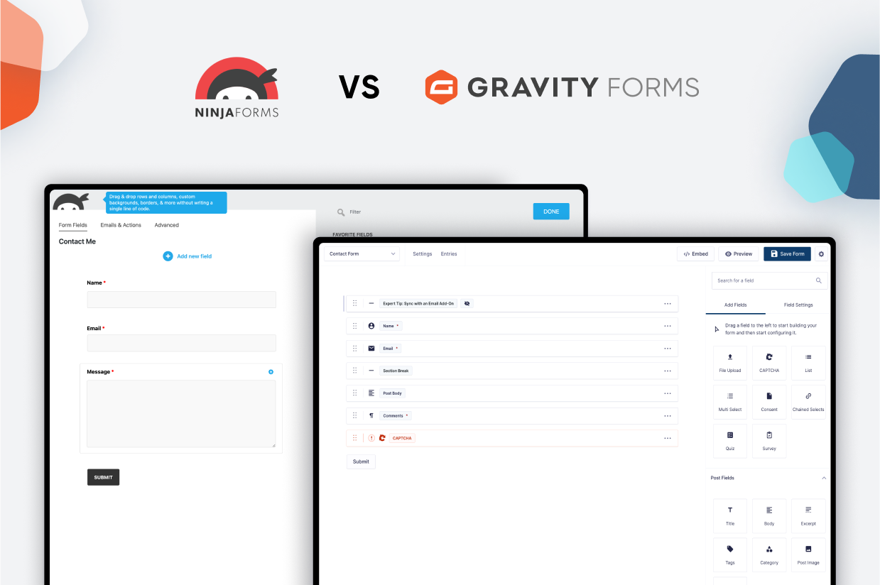 Ninja Forms vs Gravity Form-All You Need to Know