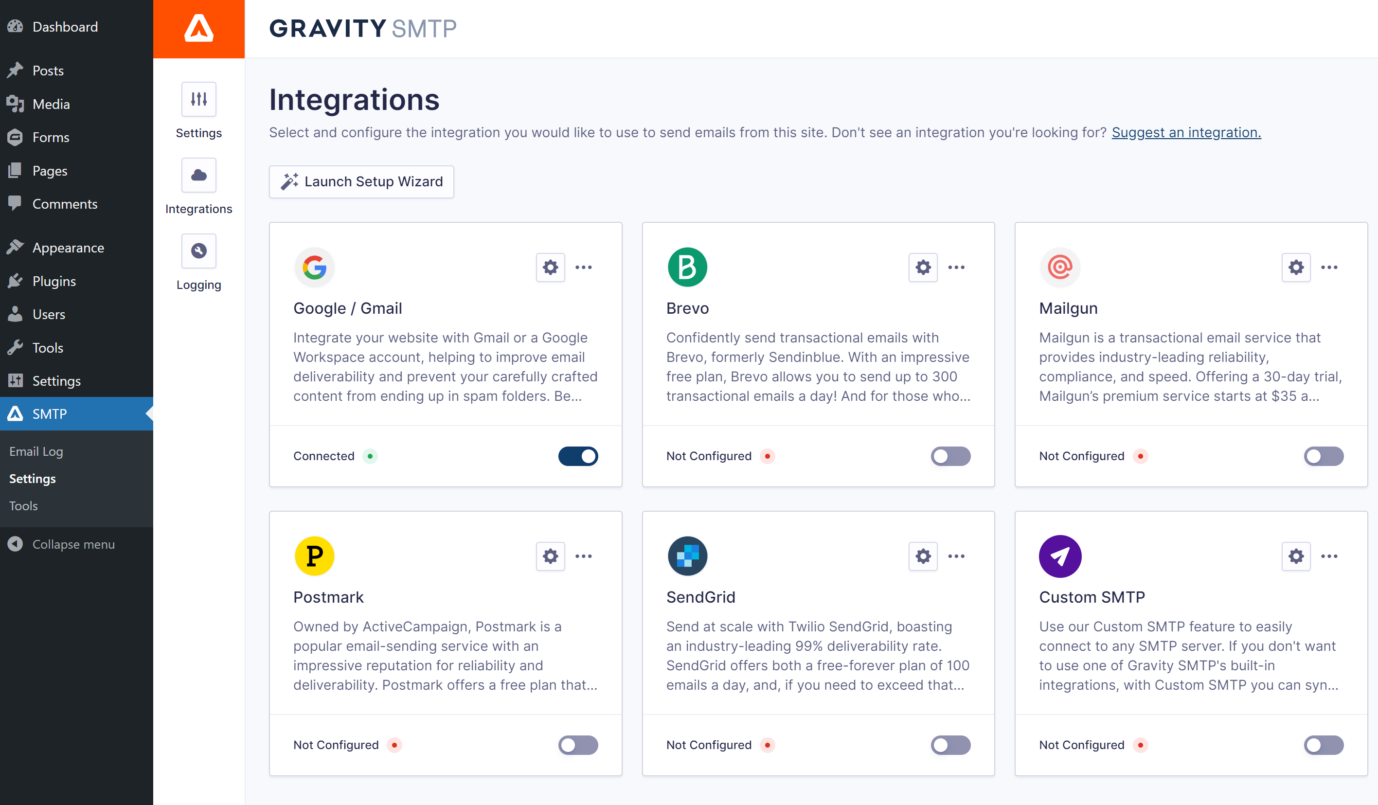Gravity SMTP Dashboard RC 4