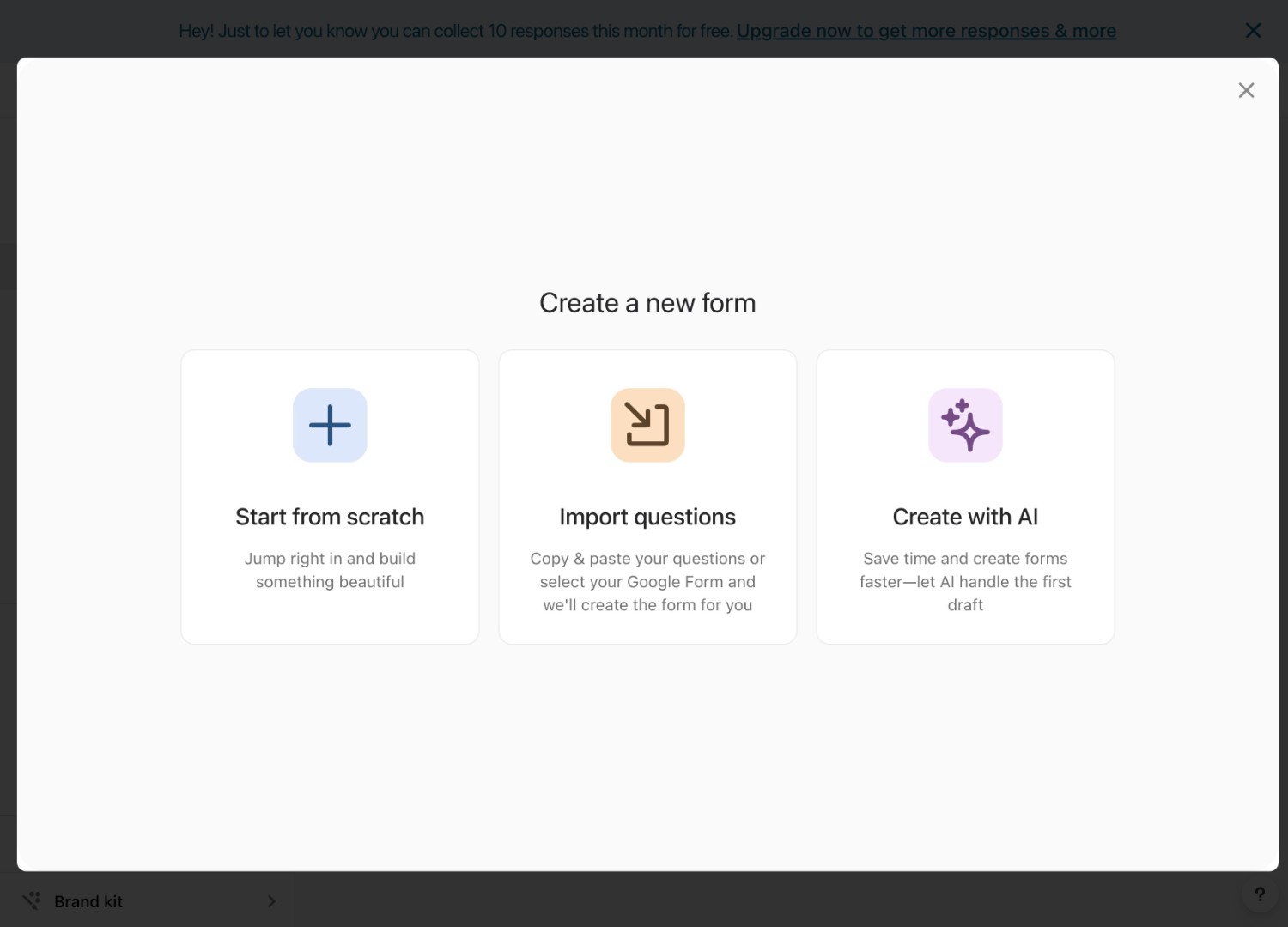 Typeform builder
