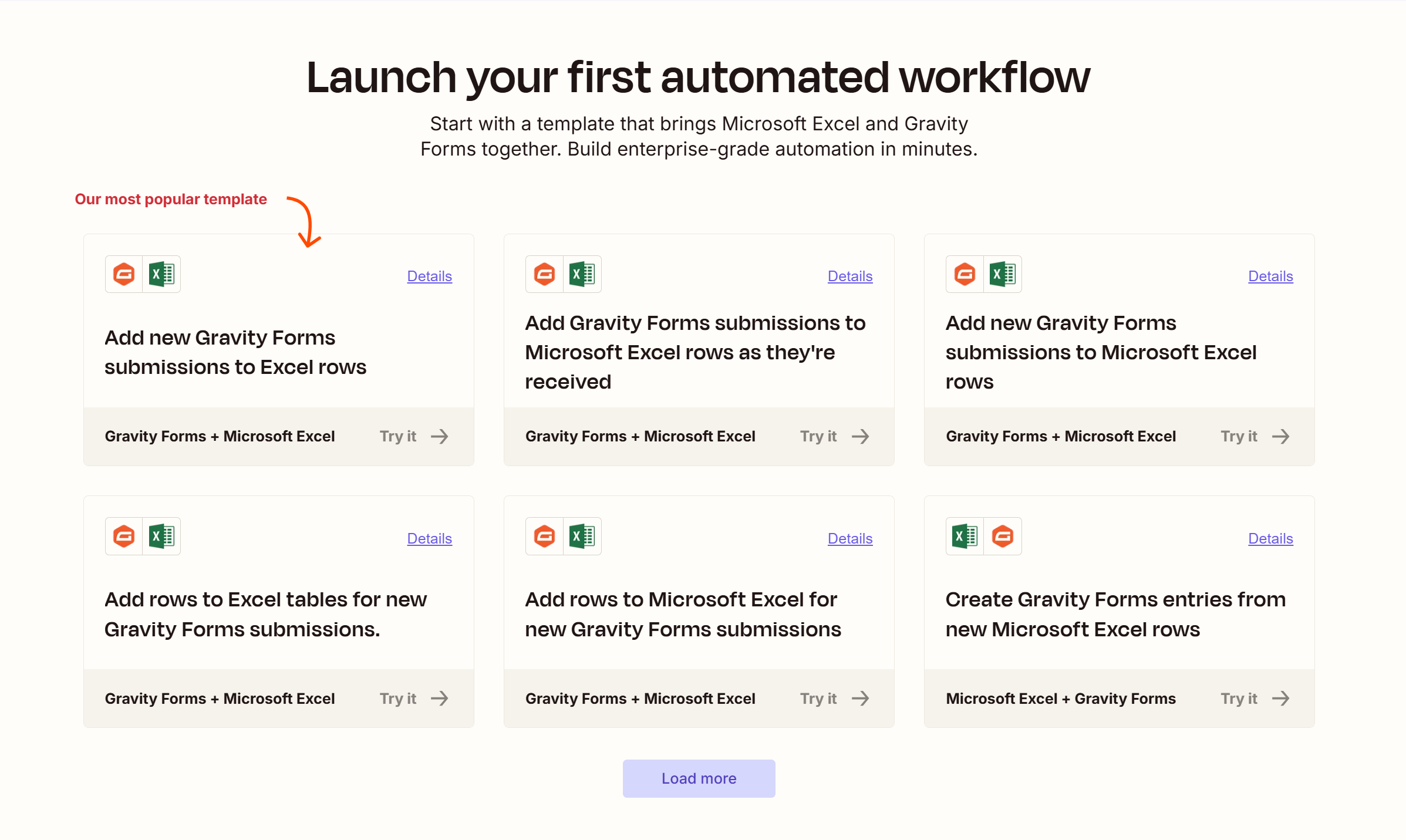 Gravity Forms and Excel