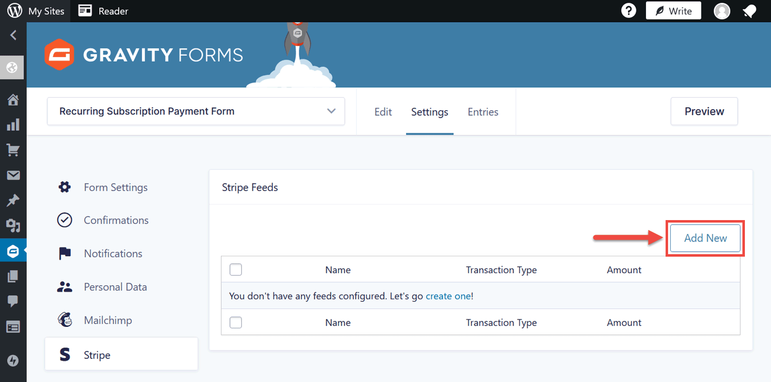 Recurring-Payments-Stripe-Feed-Add-New-Button