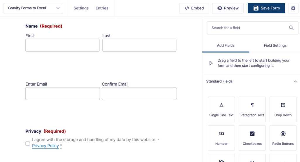 Gravity Forms to Microsoft Excel Export your entries using Zapier