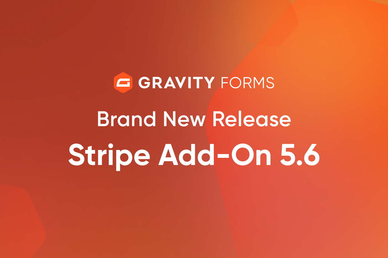 Brand New Release-Stripe Add-On 5.6