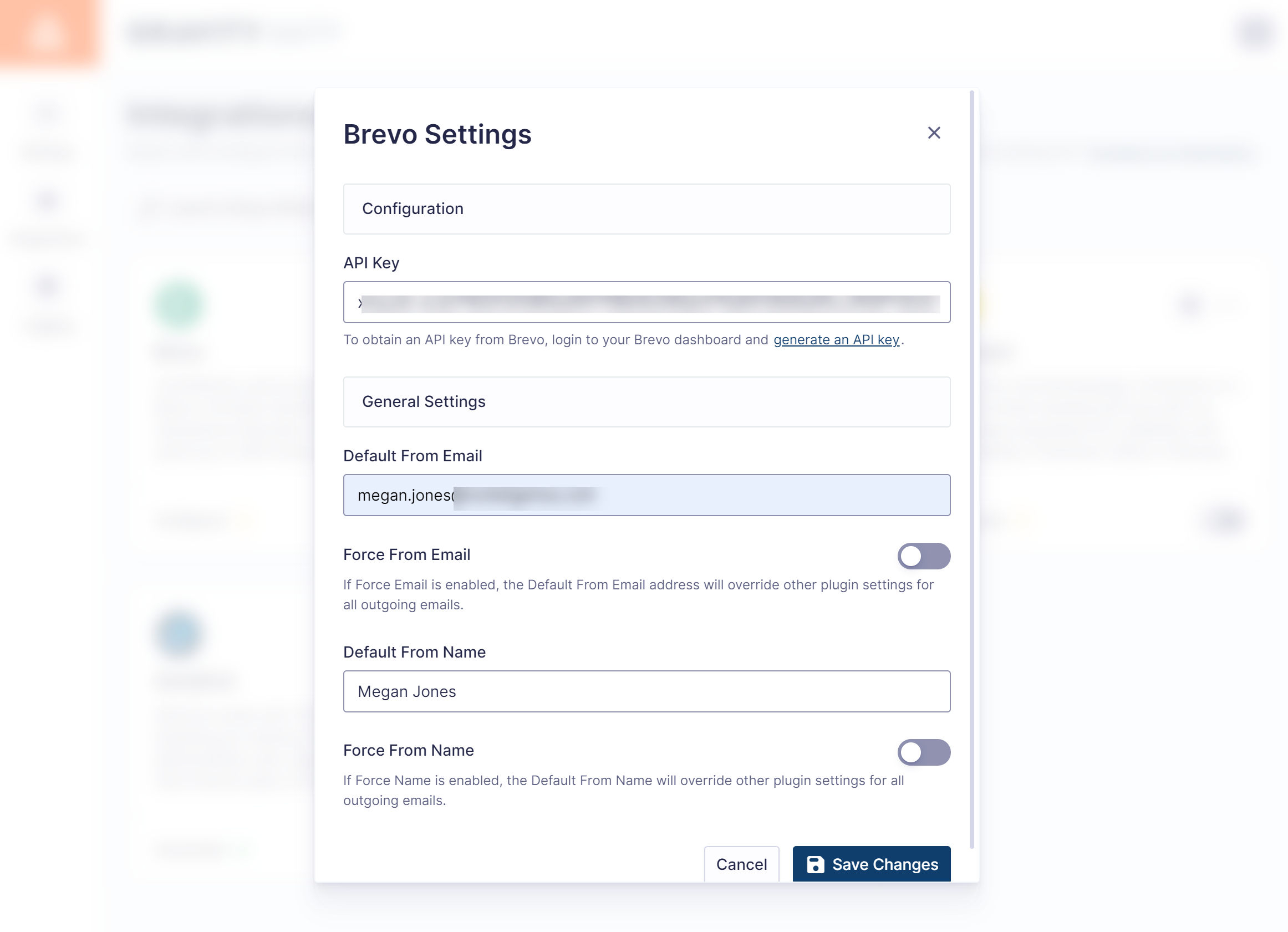 Brevo Settings Complete