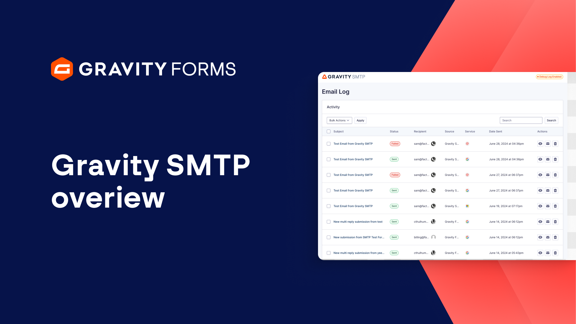 Gravity SMTP Overview