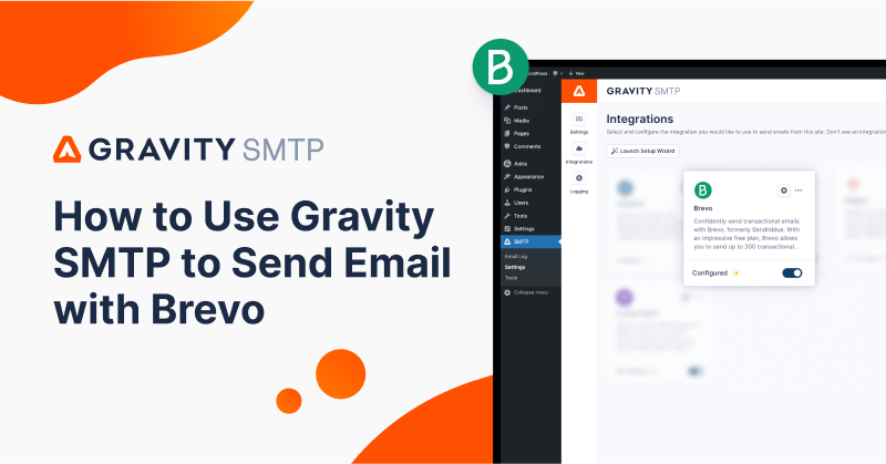 How to send WordPress emails using Brevo and Gravity SMTP - Gravity Forms