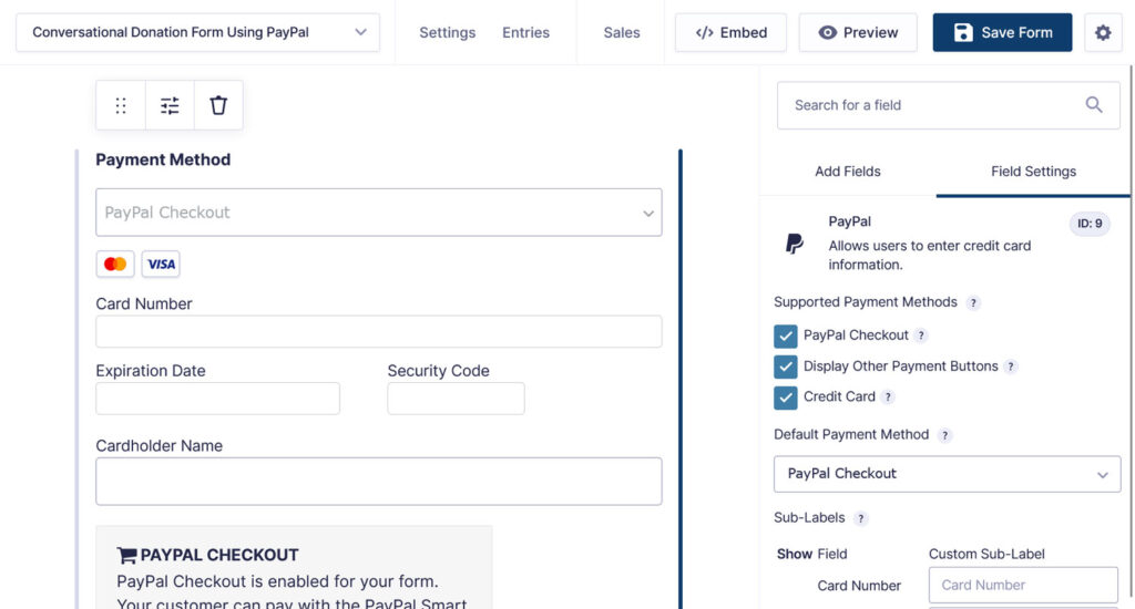 Build a Conversational Donation Form (Gravity Forms + PayPal)