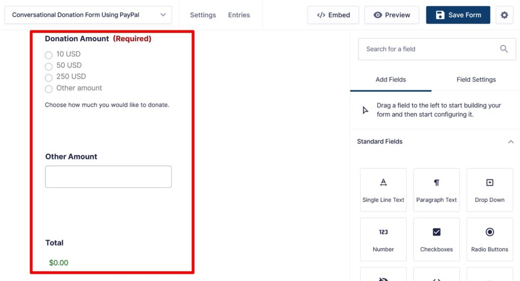 Build a Conversational Donation Form (Gravity Forms + PayPal)