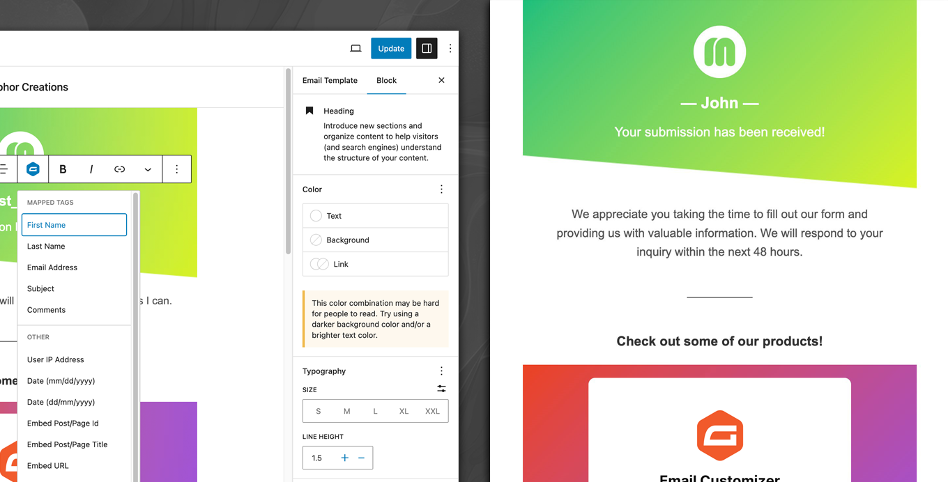 Email Customizer