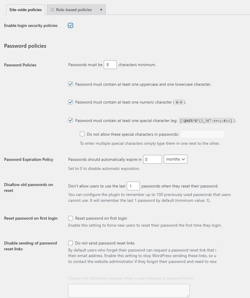 Melapress Login Security