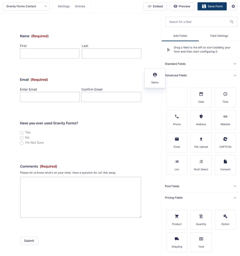 The Ultimate WordPress Form Plugin List 2024 Gravity Forms