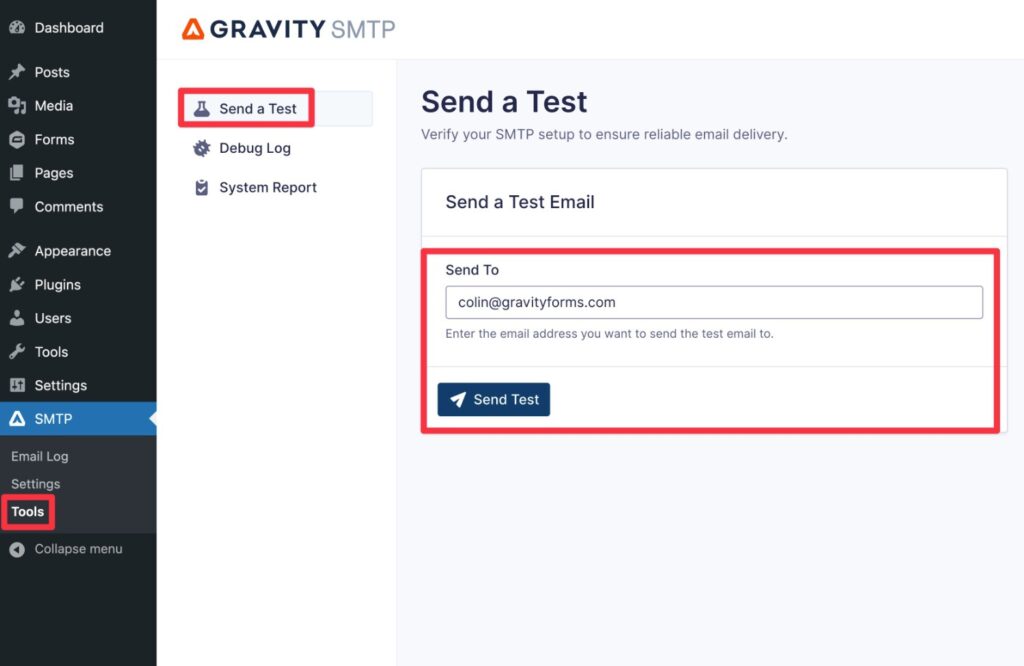 How to Send WordPress Emails with Microsoft 365 / Outlook - Gravity Forms