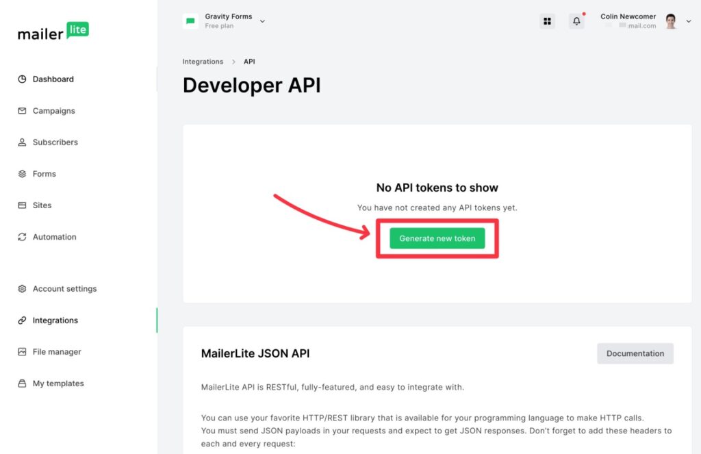 How to Get Started with the MailerLite Add-On for Gravity Forms ...