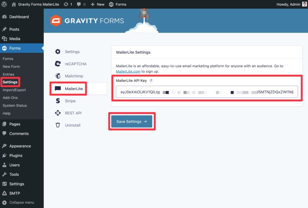 How to Get Started with the MailerLite Add-On for Gravity Forms ...