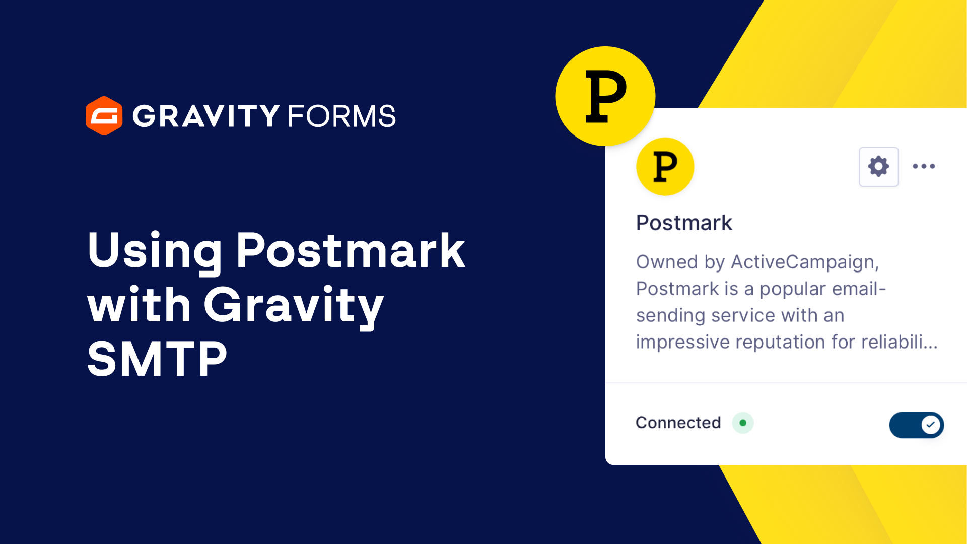 Using Postmark with Gravity SMTP