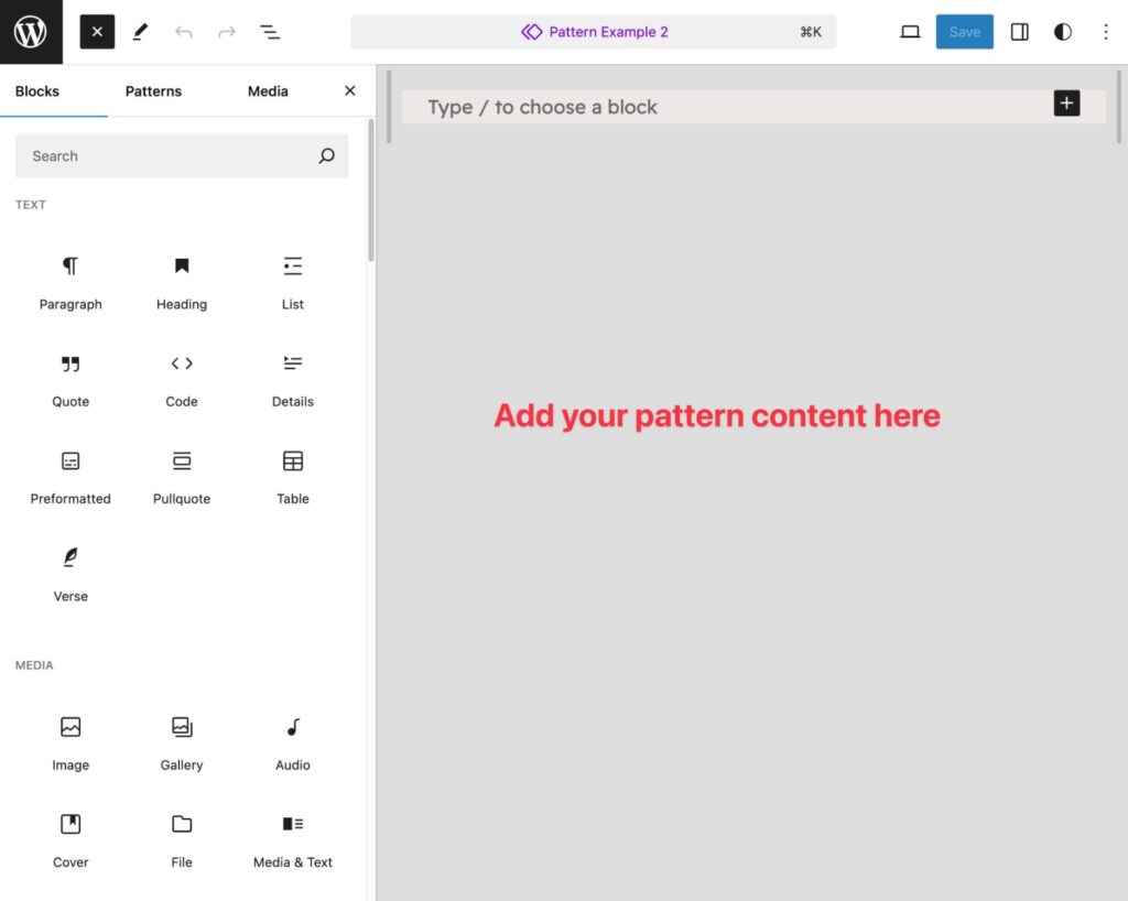 How to Get Started with WordPress Patterns - Gravity Forms