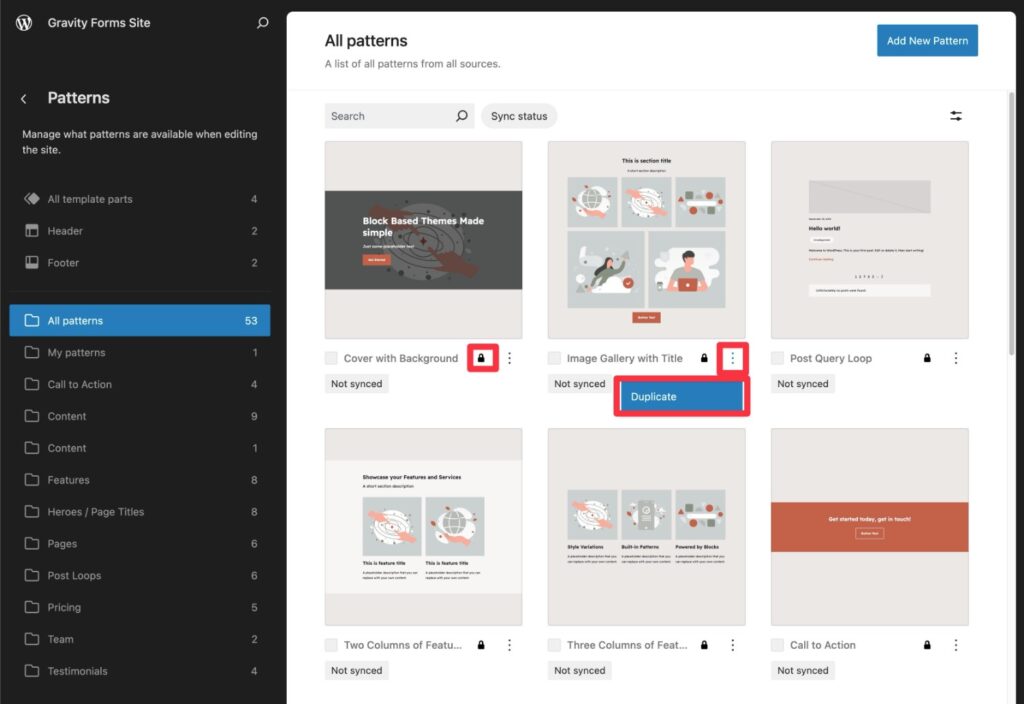 How to Get Started with WordPress Patterns - Gravity Forms