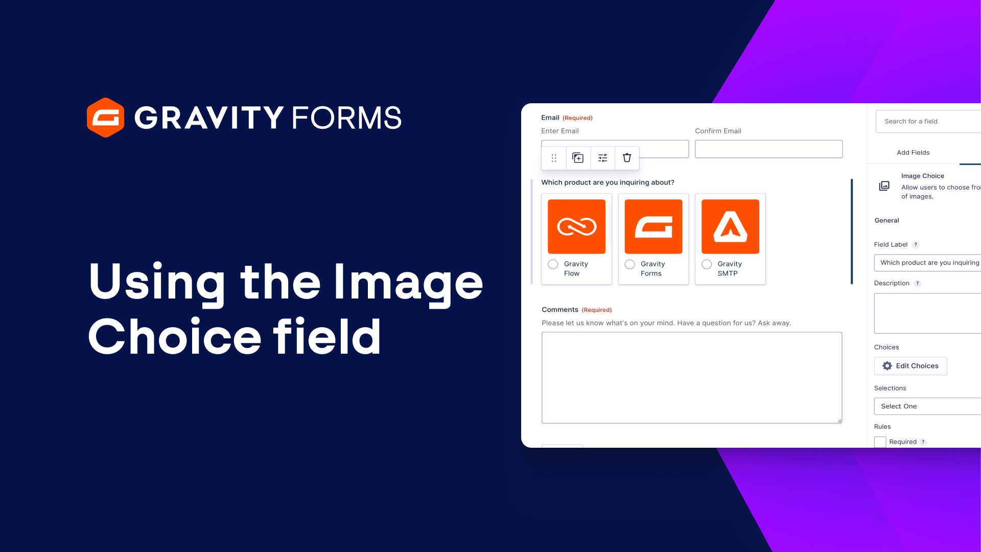 Using the Image Choice Field