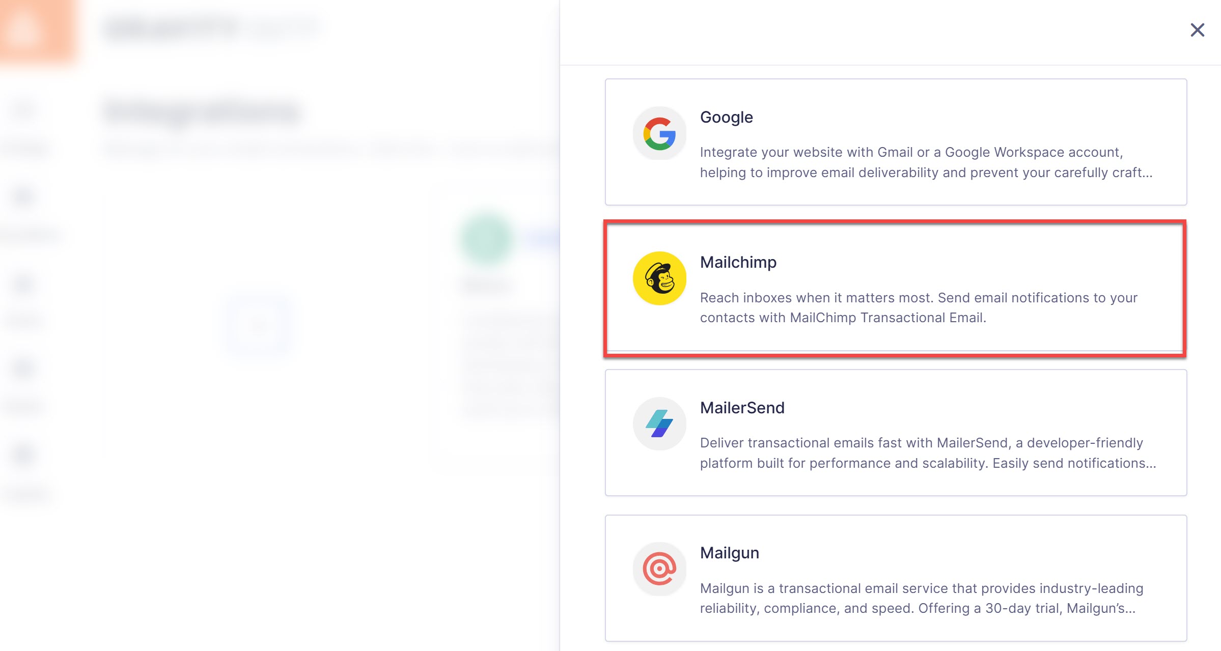Mailchimp Transactional