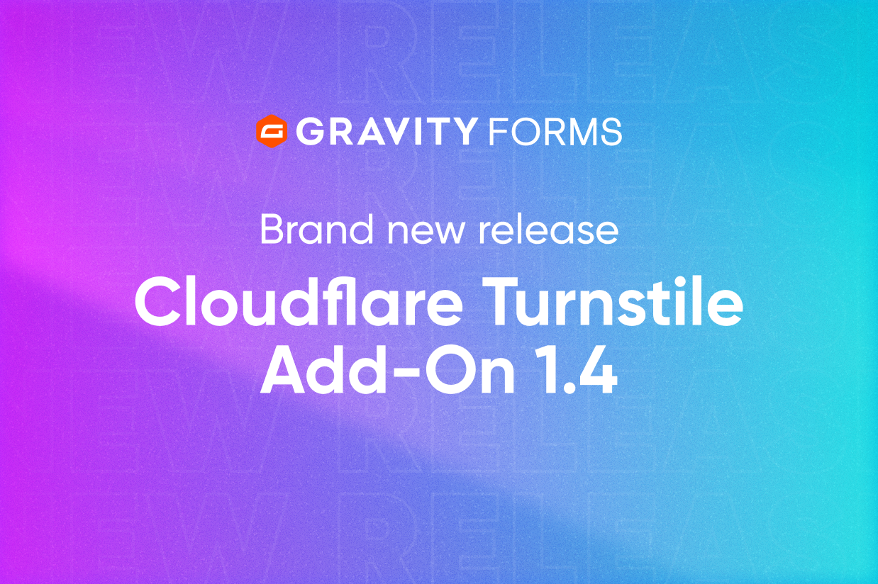 Blog - Brand new release Cloudflare Turnstile Add-On 1.4