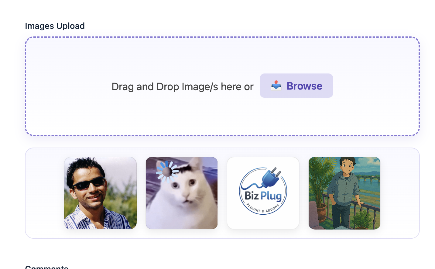 Images Upload for Gravity Forms