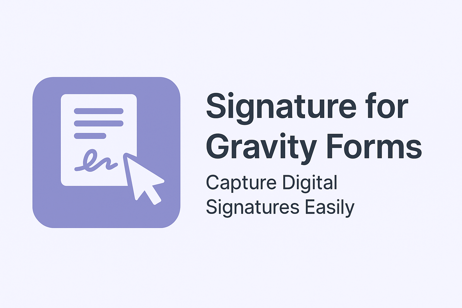 Signature for Gravity Forms