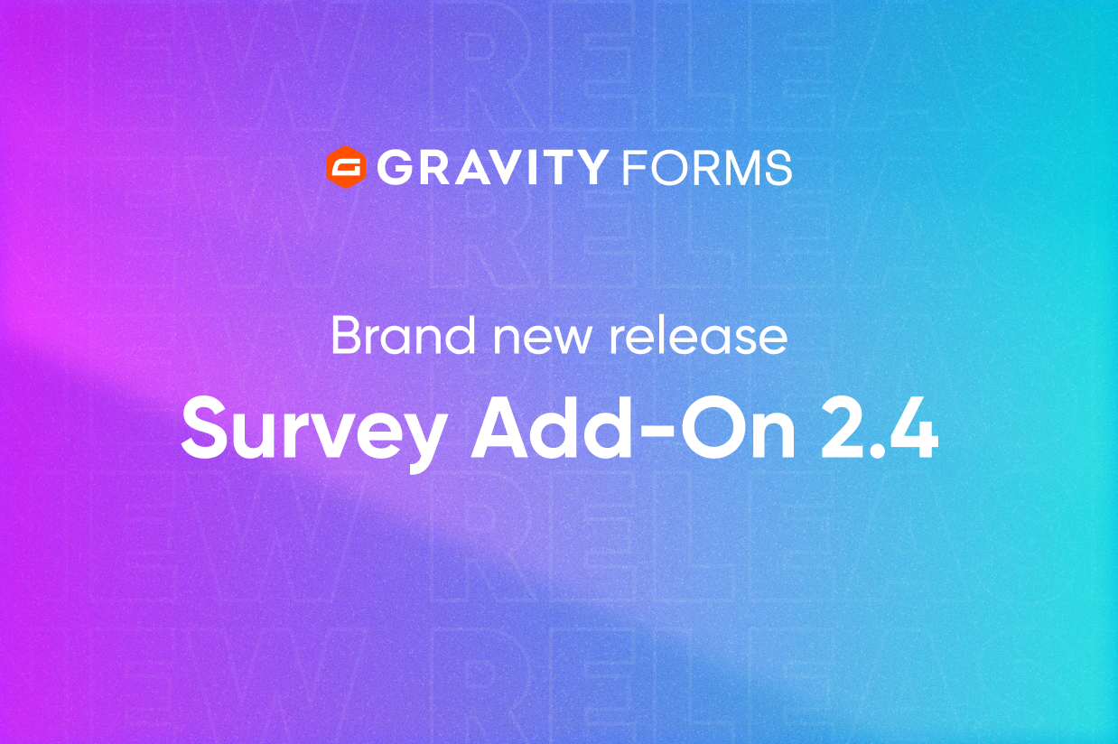 Blog - Brand new release Survey Add-On 2.4