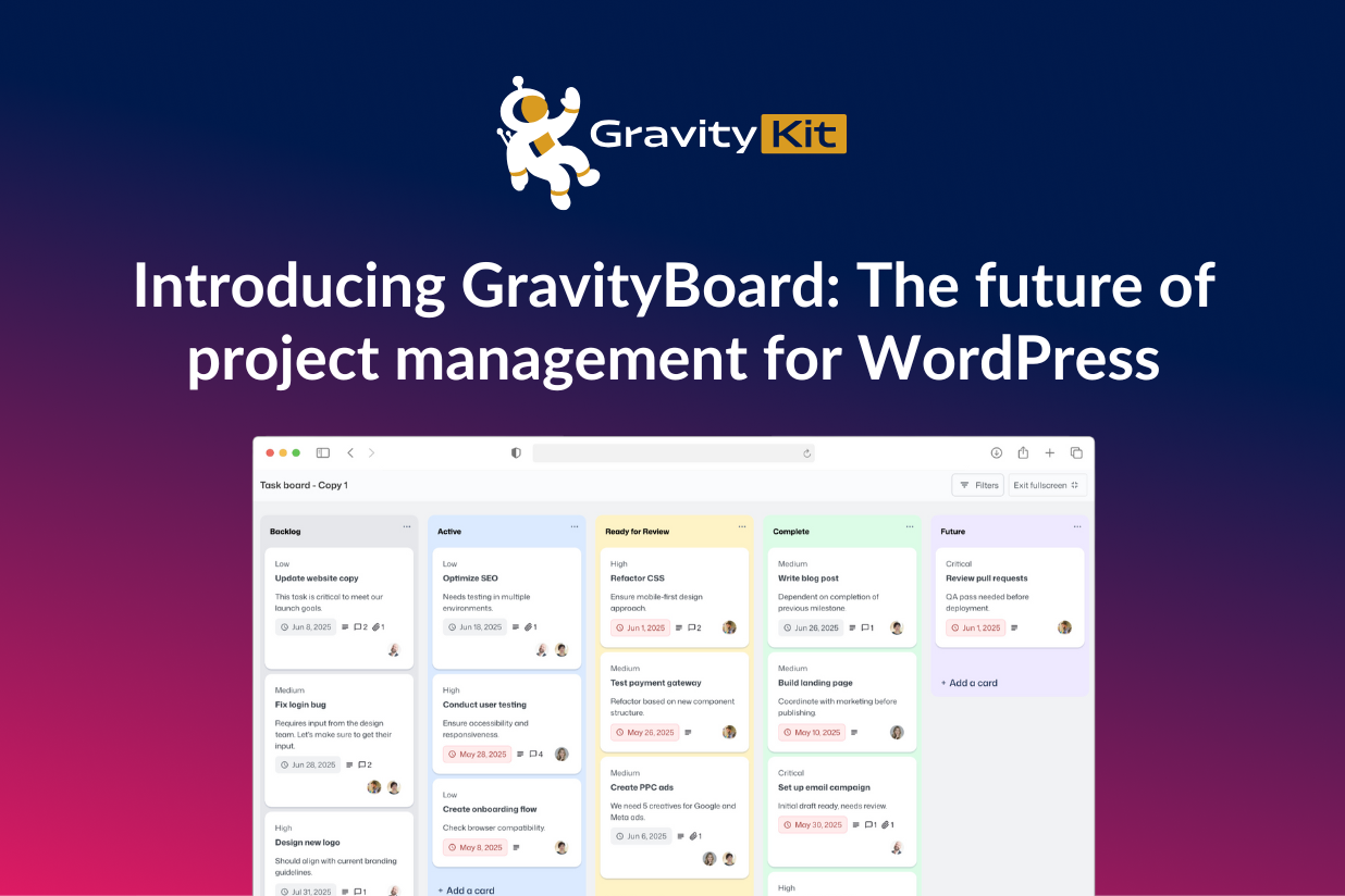 GravityBoard Featured