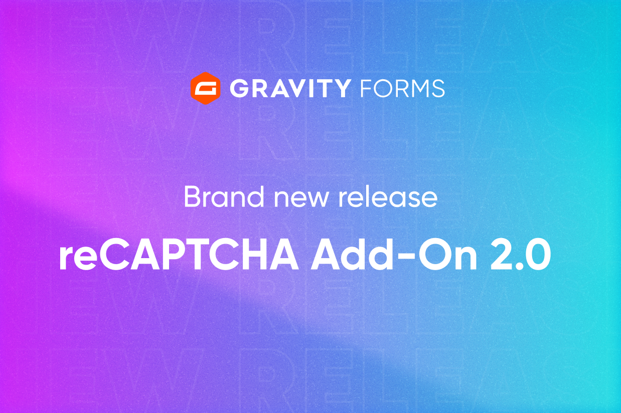 Brand new release reCAPTCHA Add-On 2.0
