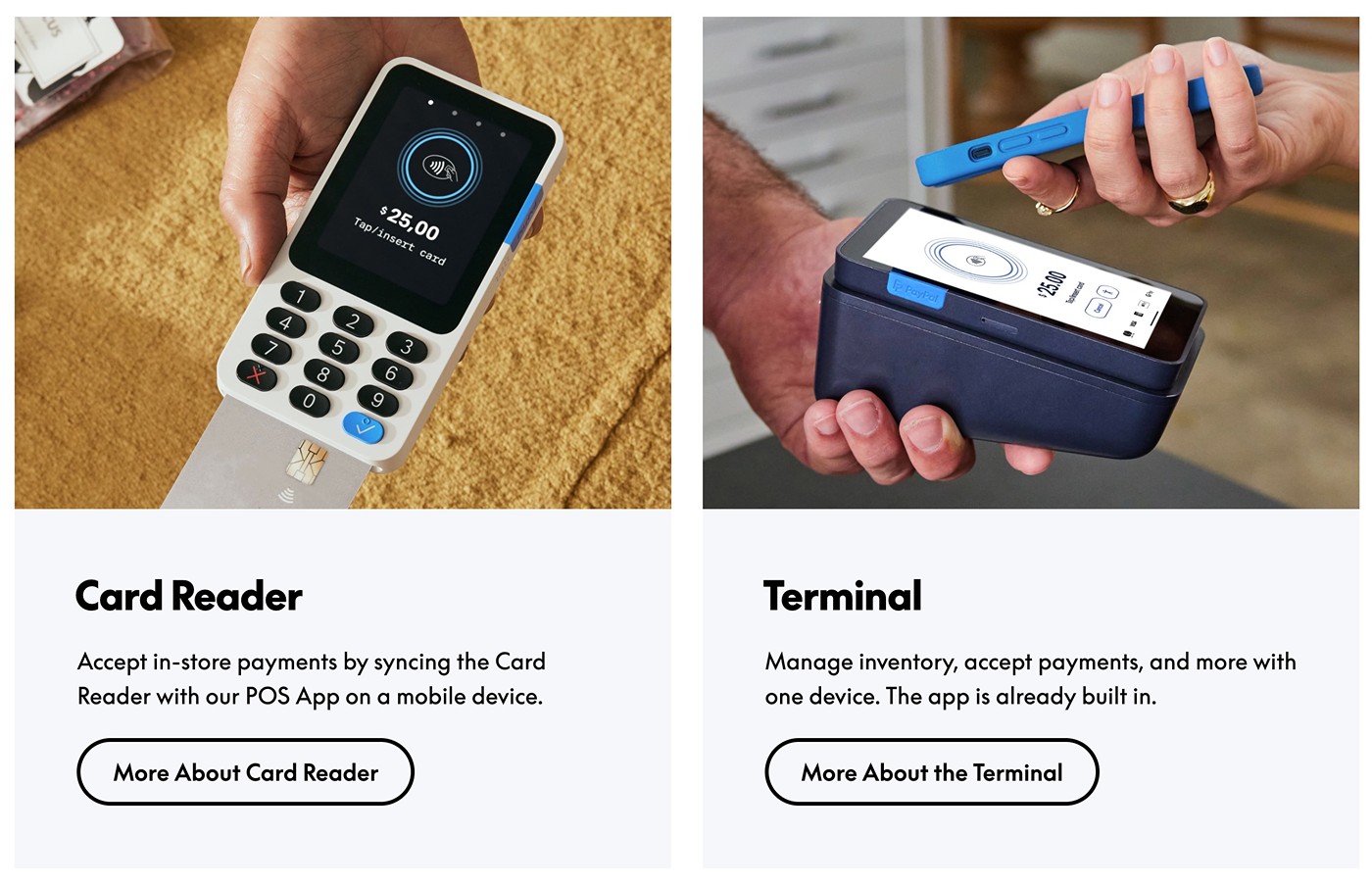 Zettle hardware