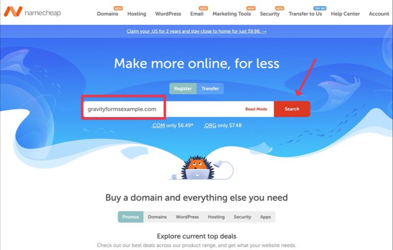 Getting started with WordPress: Choosing a domain name - Gravity Forms