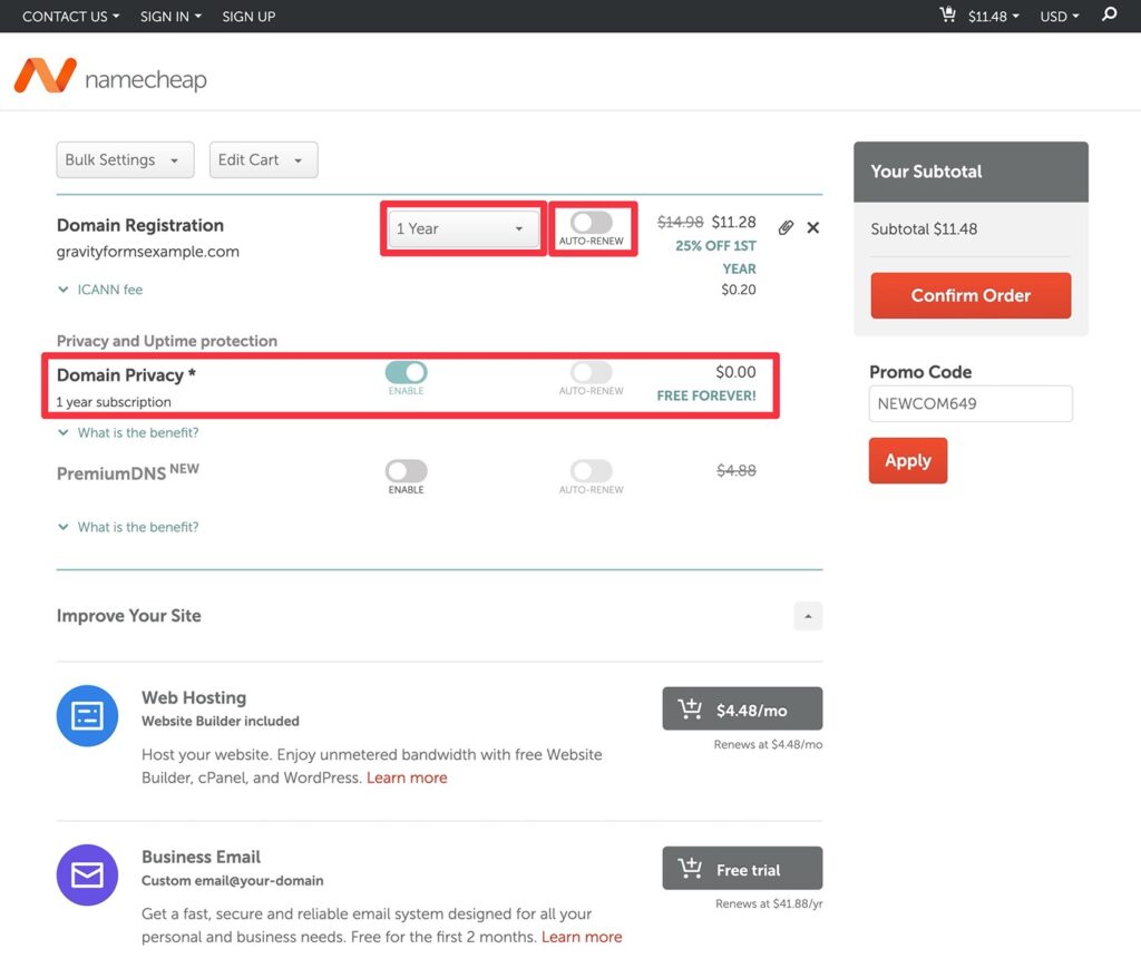 Getting started with WordPress: Choosing a domain name - Gravity Forms