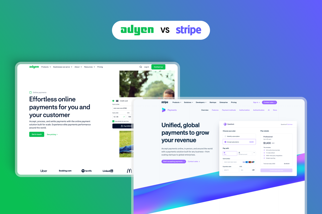 Adyen vs Stripe
